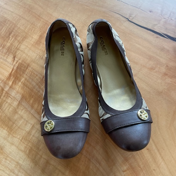 Coach Chelsea Cap-Toe Ballet Flats- Size 8 - Picture 4 of 13